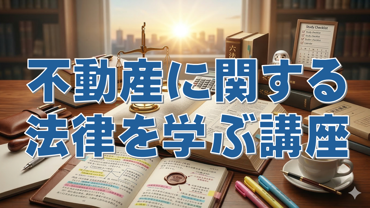 不動産に関する法律を学ぶ講座