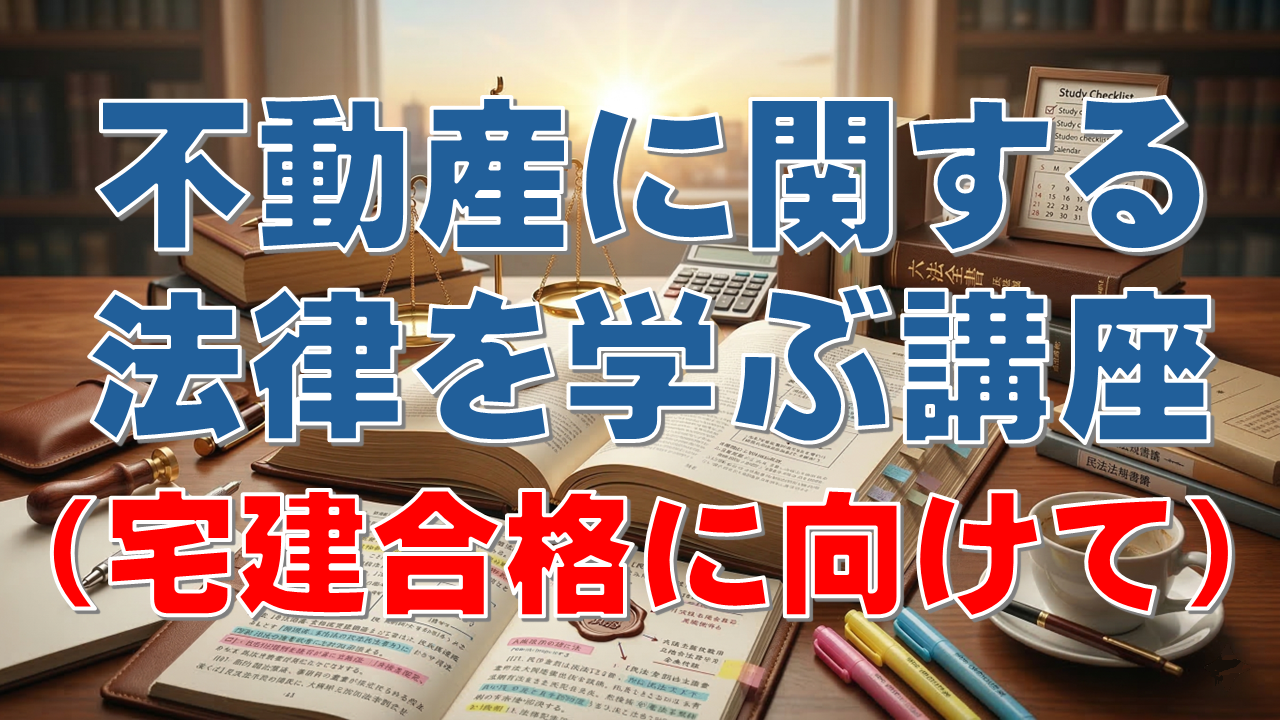 不動産に関する法律を学ぶ講座